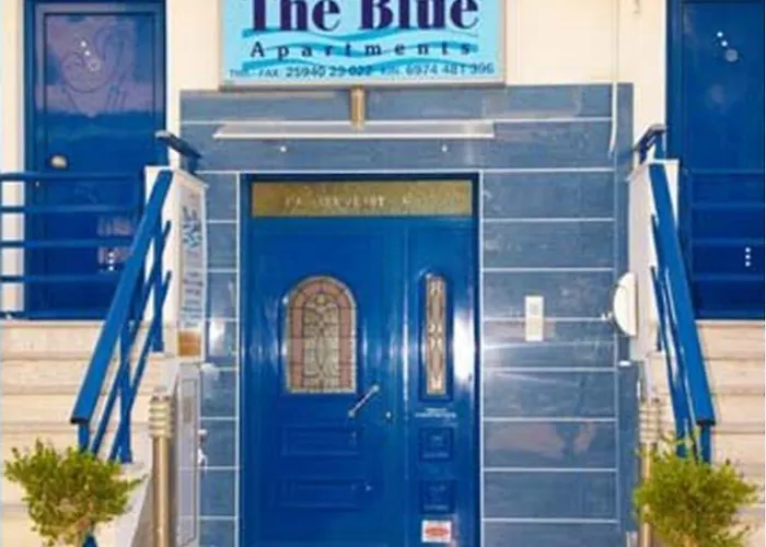 Lejlighedshotel The Blue Néa Péramos